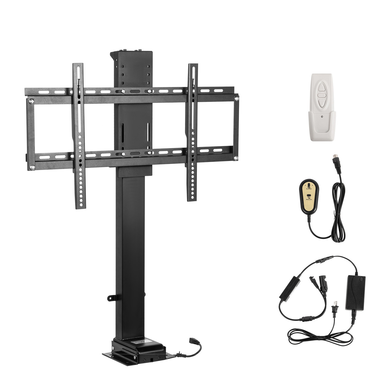 Motorized Tv Lift Mount With Remote Control And Height Adjustment_voghion.com